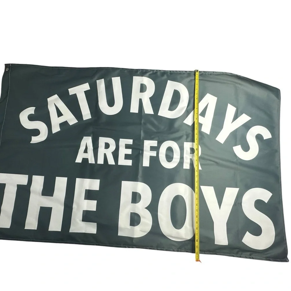 Saturdays Are For The Boys Wall Hanging App 34x55.5